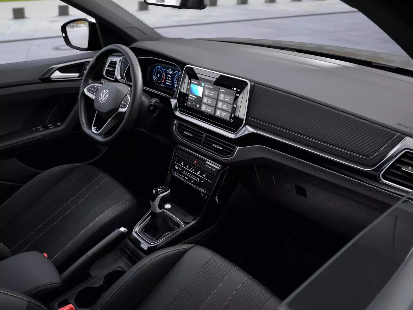Volkswagen T-Cross — Interior y tablero del Volkswagen T-Cross
